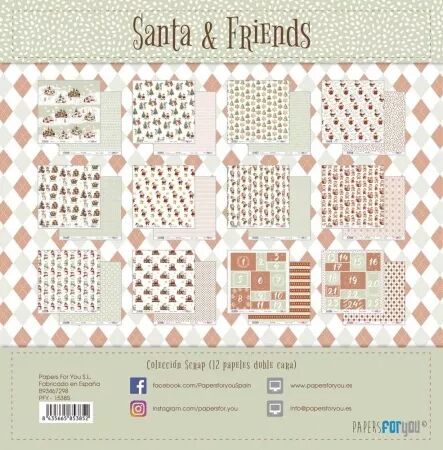 Collection Santa & Friends - Paper for You