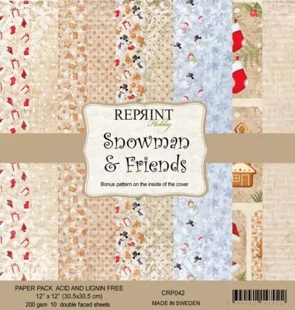 Collection Snowman & Friends - 12x12 - Reprint Hobby