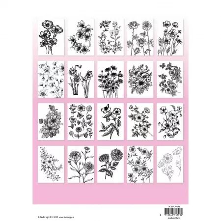 Coloriage - Flowers - Studio Light