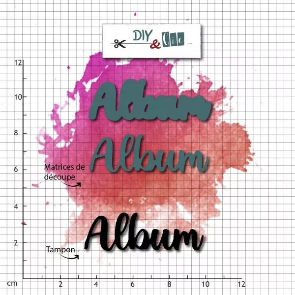 Combo die-tampon clear - Album - DIY&Cie