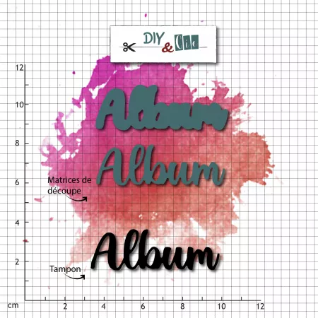 Combo die-tampon clear - Album - DIY&Cie