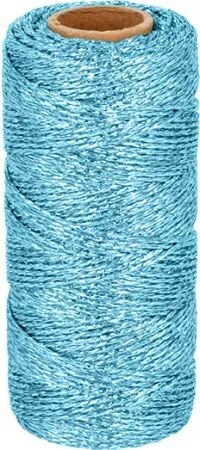 Corde métallisée - Bleu - Artemio