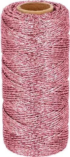 Corde m�tallis�e - Rose- Artemio