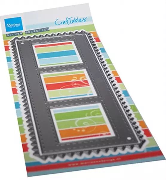 Craftables - Slimline 3 Squares