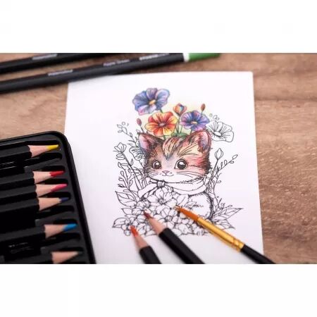 Crayons de couleur - Aquarellables - Studio Light