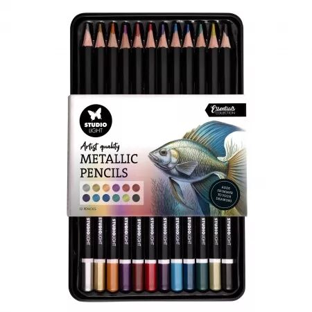 Crayons de couleur - Metallic - Studio Light