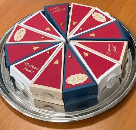 Crealies Create-A-Box #05 - Piece of cake - Part de g&acirc;teau