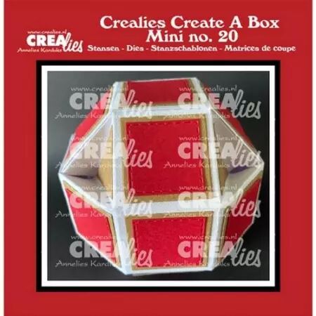 Crealies Create A Box Mini #20 - Disco ball
