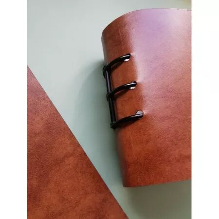 Cuir reconstitu&eacute; marron A4 - Mes P\'tits Ciseaux