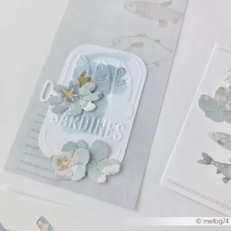 Cut & Emboss Folder - &laquo; Les plaisirs de la mer &raquo; - Alexandra Renke