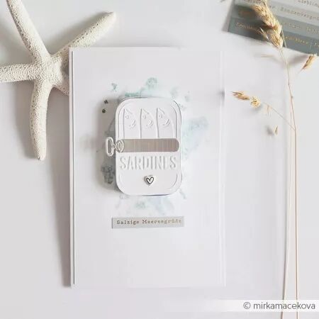 Cut & Emboss Folder - &laquo; Les plaisirs de la mer &raquo; - Alexandra Renke