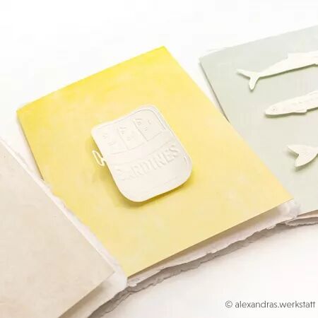 Cut & Emboss Folder - &laquo; Les plaisirs de la mer &raquo; - Alexandra Renke