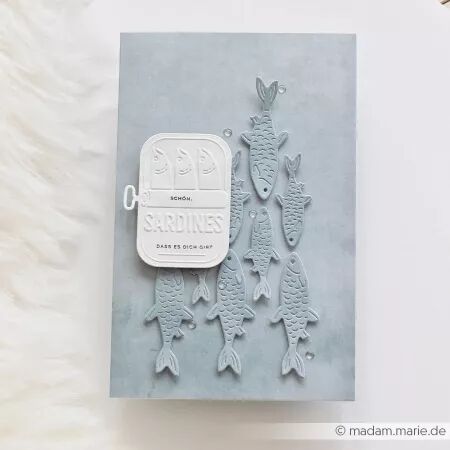 Cut & Emboss Folder - &laquo; Les plaisirs de la mer &raquo; - Alexandra Renke