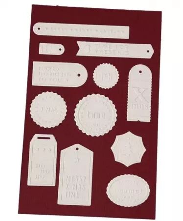 Cut & Emboss Folder - Ho Ho Ho