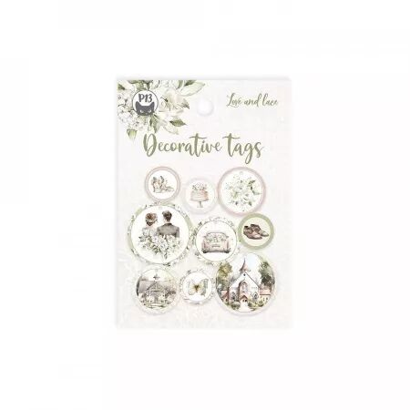 Decorative Tags - Love and Lace