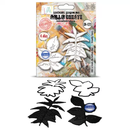 DI-122 - Die-Cutting Die Set - Frondly Yours - AALL and Create