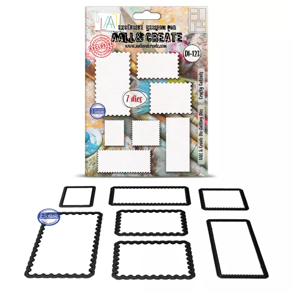 DI-123 - Die-Cutting Die Set - Crafty Cutouts - AALL and Create