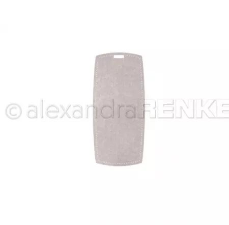 Die -  Inflated Rectangle Narrow Label - Alexandra Renke