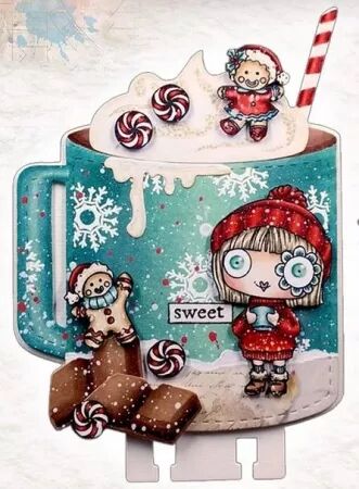 Die  #102 - Carte Memorydex - Warm Hug - aall and create