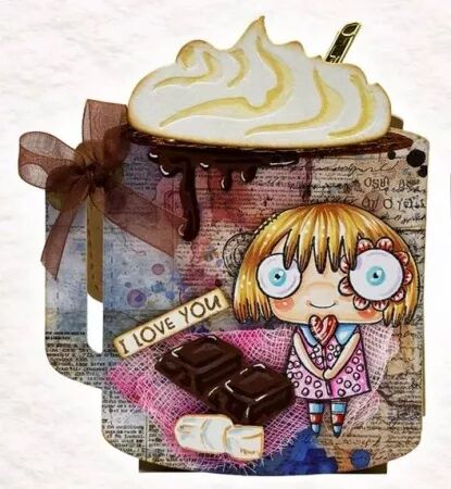 Die  #102 - Carte Memorydex - Warm Hug - aall and create