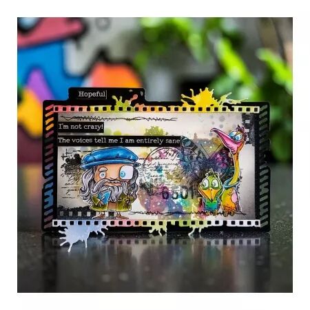 Die  #117 - Striped Splash - AALL & Create