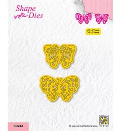 Die - 2 butterflies