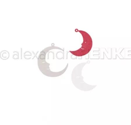 Die - 3 breloques lune - Alexandra Renke