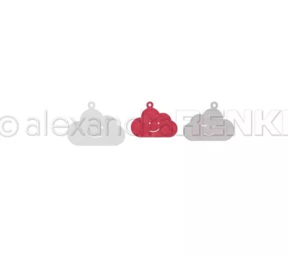 Die - 3 breloques nuages - Alexandra Renke