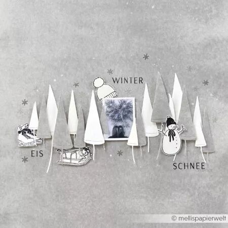 Die - 5 sapins tordus - Alexandra Renke