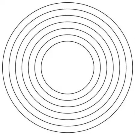 Die - 6 cercles