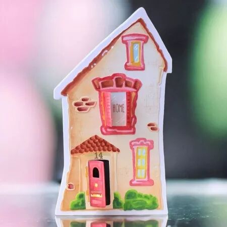 Die  #99 - Topsy-Turvy Home - aall and create