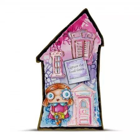 Die  #99 - Topsy-Turvy Home - aall and create