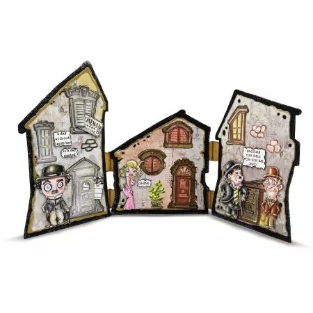 Die  #99 - Topsy-Turvy Home - aall and create