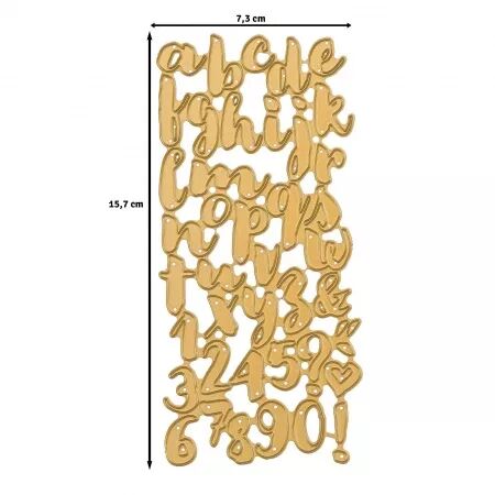 Die - Alphabet & chiffres - Vaessen Creative