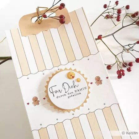 Die - Bag Handle with ornament edge