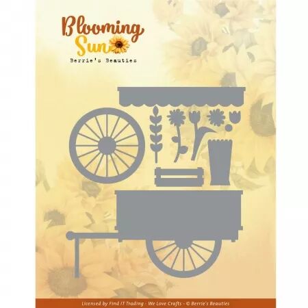 Die - Blooming Sun - Tournesol - Sunny market cart