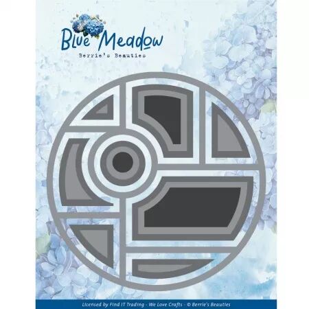 Die - Blue Meadow - Circle frame