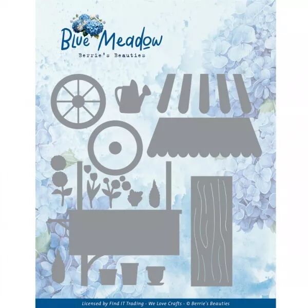 Die - Blue Meadow - Market cart