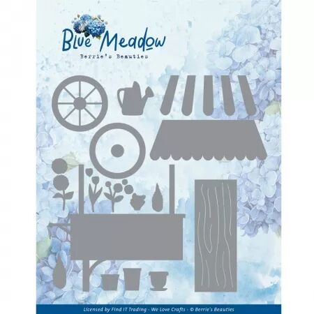 Die - Blue Meadow - Market cart