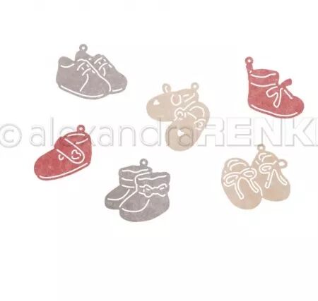 Die - Breloques chaussures de b&eacute;b&eacute; - Alexandra Renke