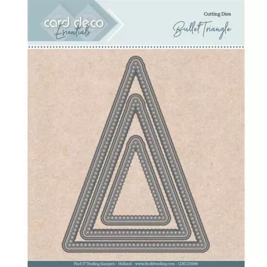 Die - Card Deco Essentials - Bullet Triangle