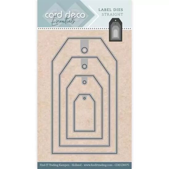Die - Card Deco Essentials - Label