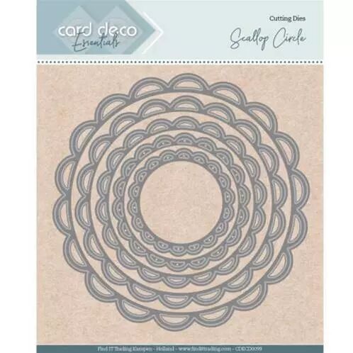 Die - Card Deco Essentials - Scallop circle