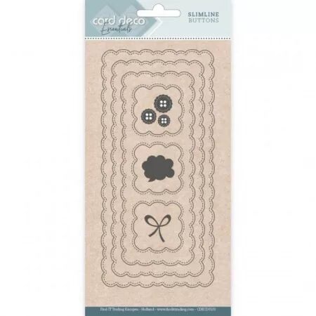 Die - Card Deco Essentials - Slimline Buttons