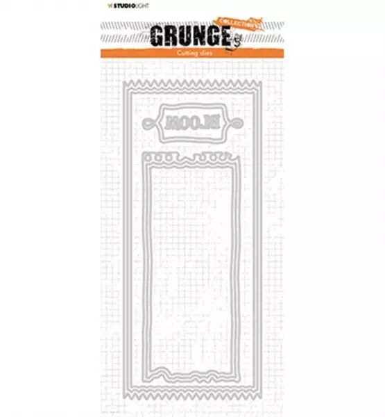 Die - Card shapes ticket Grunge Collection