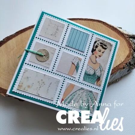 Die - Cardzz - Postage Stamp Frame Jette