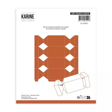 Die - Carnet Enchanté - Boite Cracker - Les Ateliers de Karine