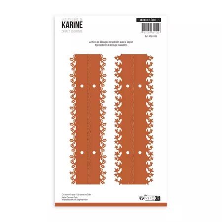 Die - Carnet Enchanté - Bordures étoiles - Les Ateliers de Karine
