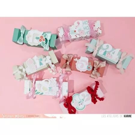 Die - Carnet Enchant&eacute; - Chiffres calendrier de l\'avent - Les Ateliers de Karine
