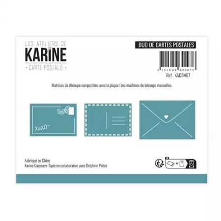 Die - Carte Postale - Duo de cartes postales